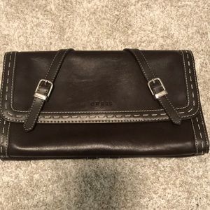 Guess - Oversized Leather Clutch